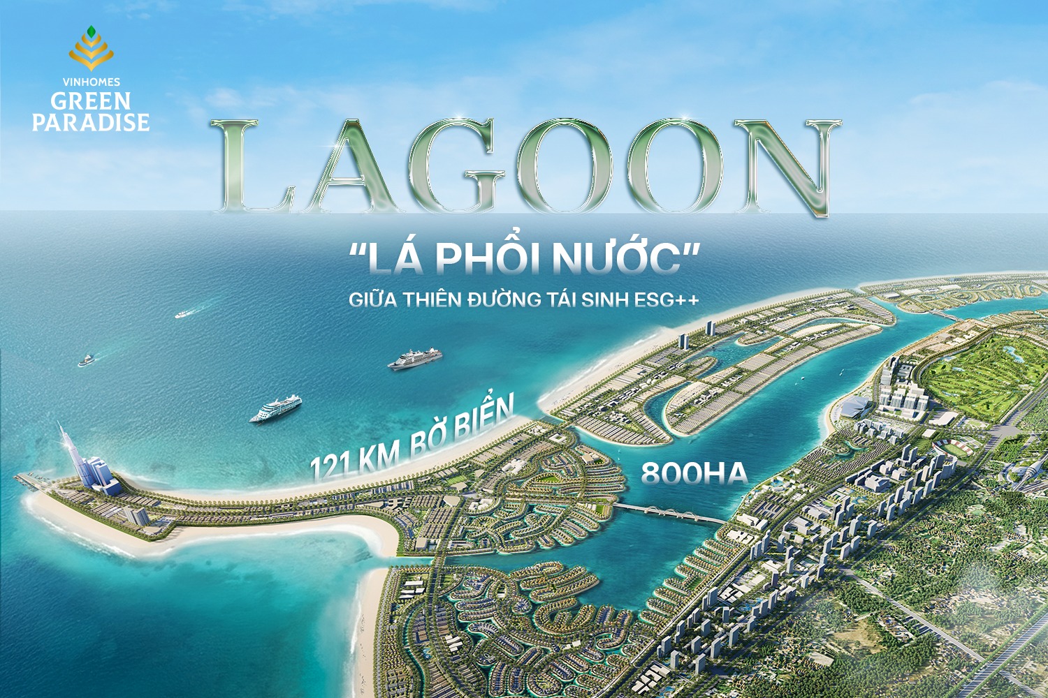 Paradise Lagoon biển hồ nước mặn